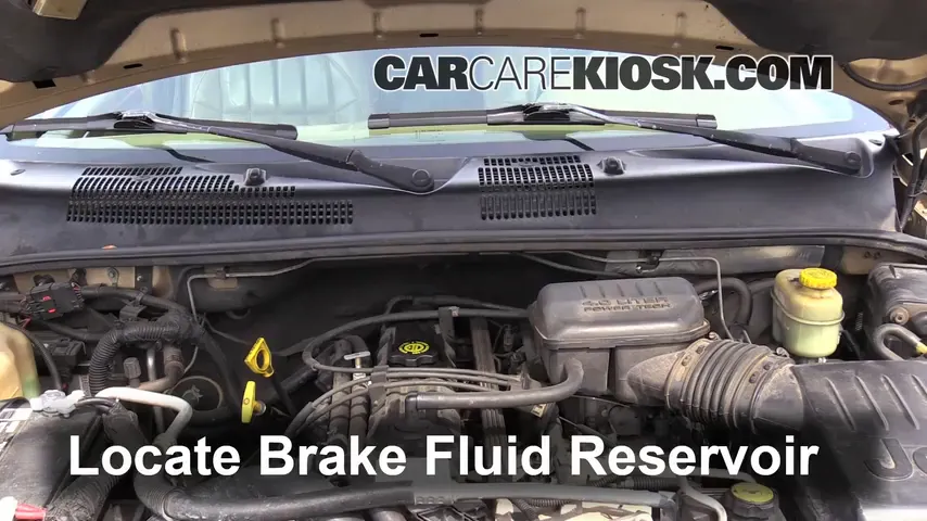2000 Jeep Cherokee Sport 4.0L 6 Cyl. (4 Door) Brake Fluid